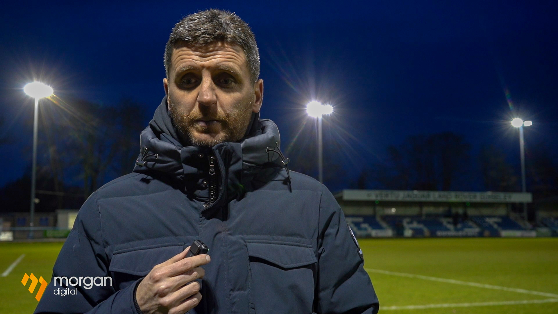 Alex Bruce after Guiseley victory
