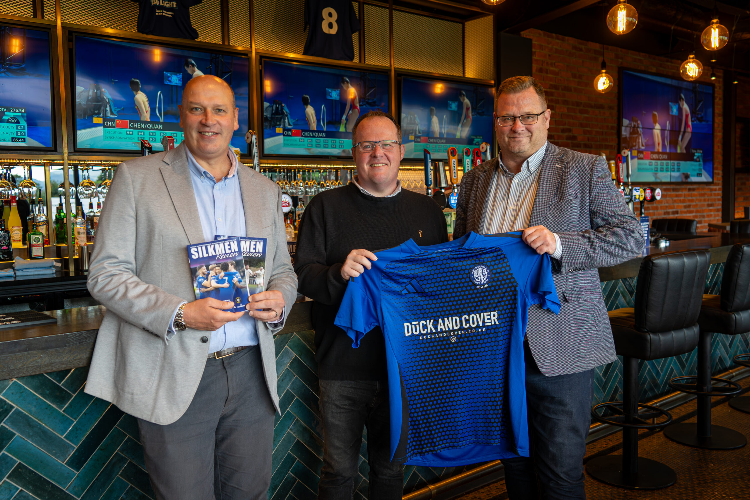 Andy Holman and Mike Menzies on LWC Drinks partnership