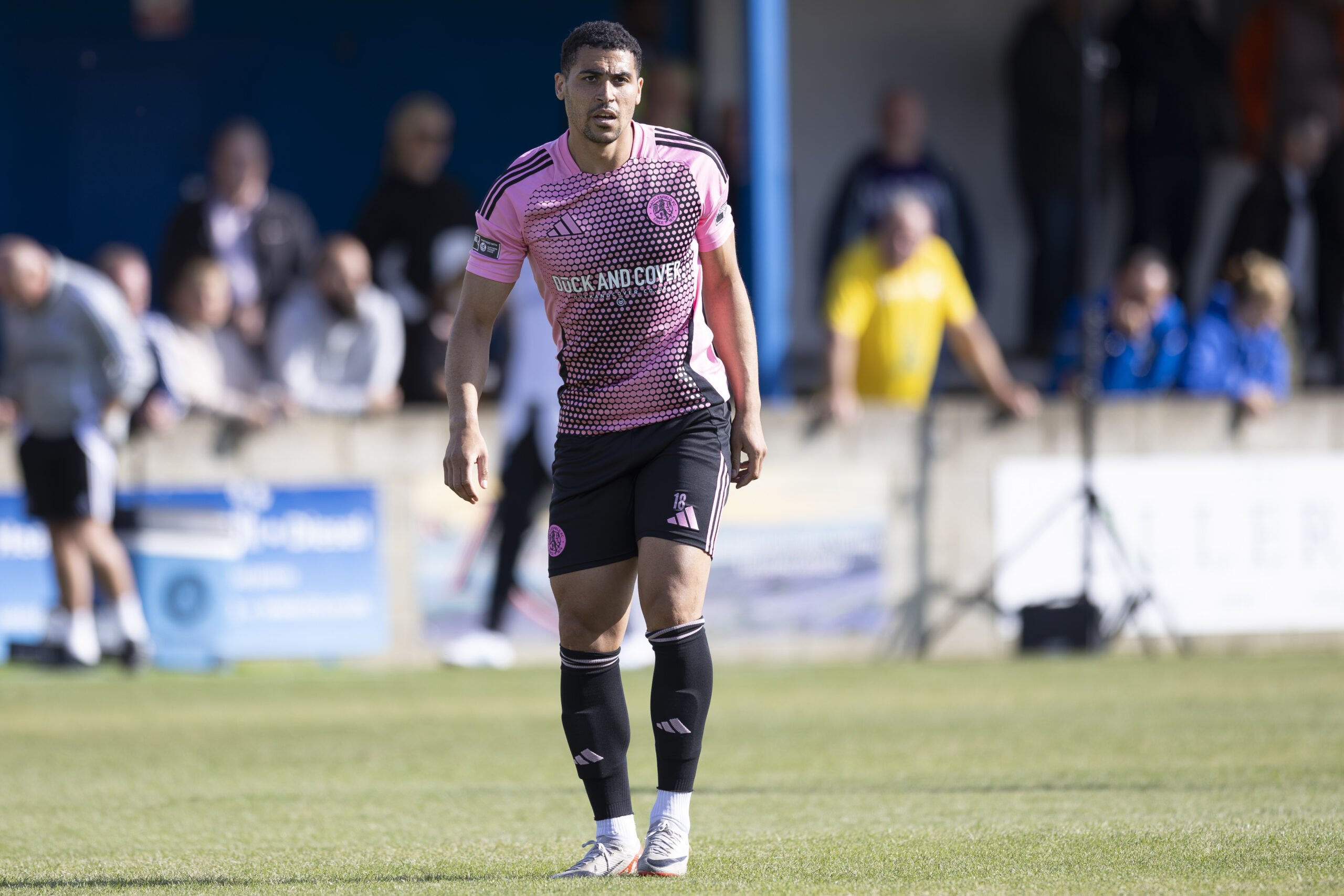 COURTNEY DUFFUS DEPARTS THE LEASING.COM STADIUM