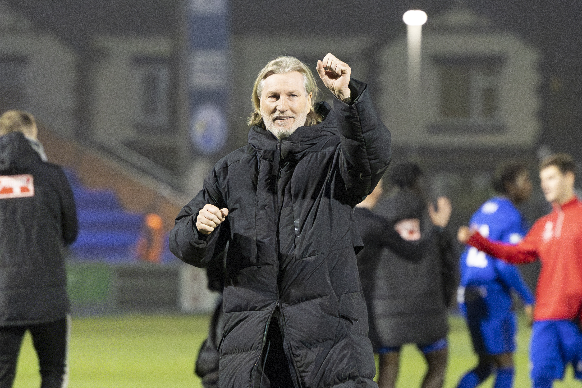 Post Match Reaction from Robbie Savage after Morpeth victory