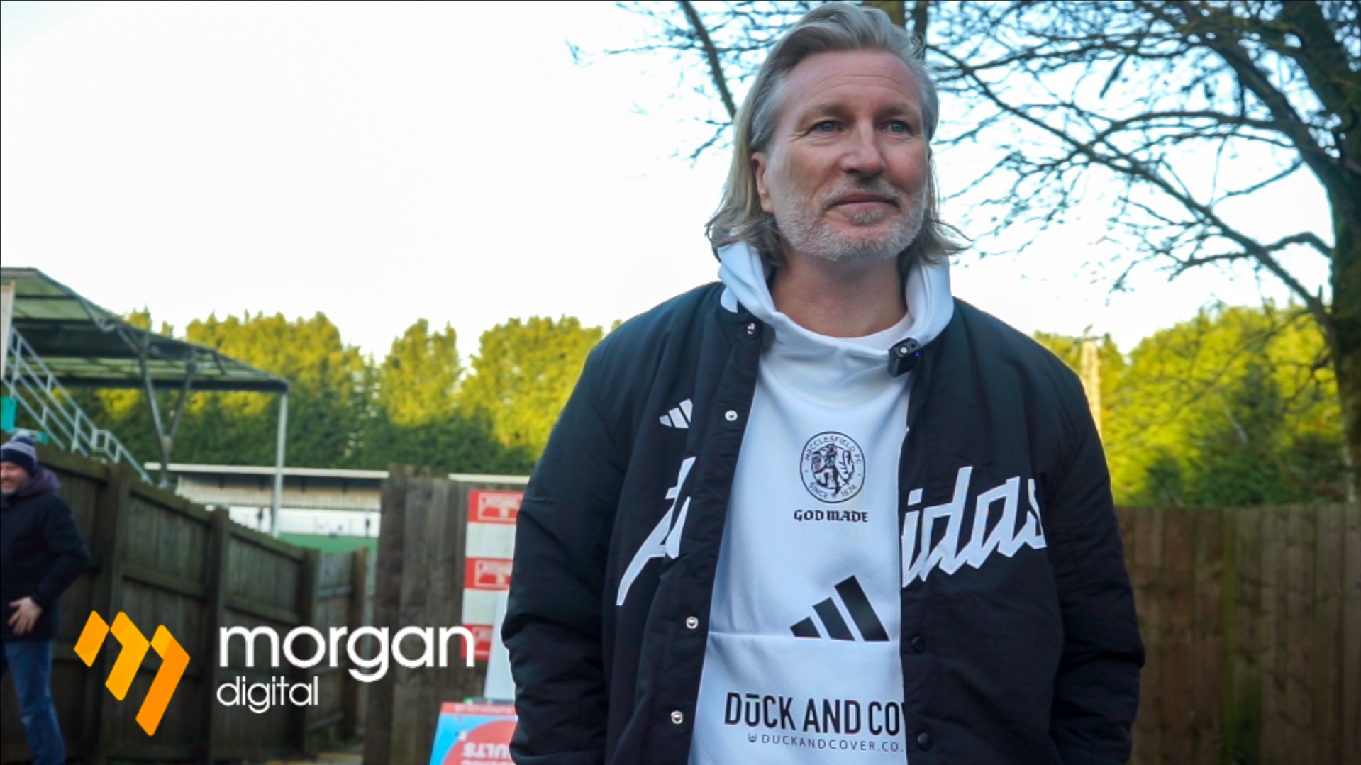 Robbie Savage after Morpeth victory