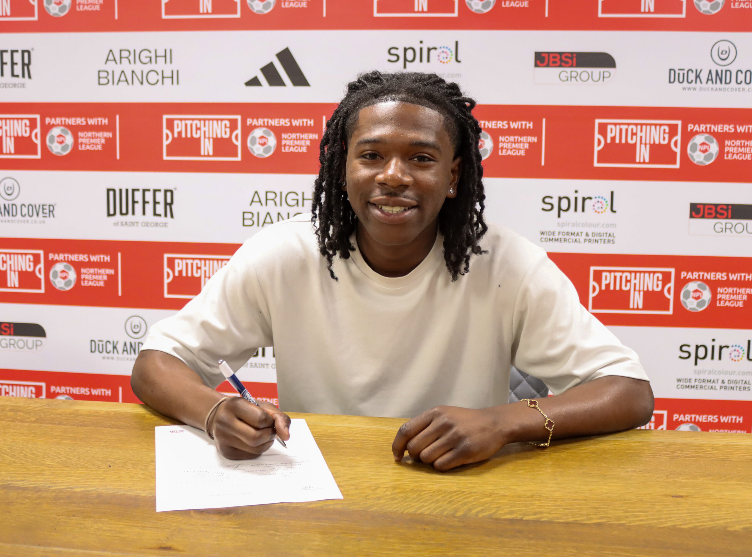 Macclesfield FC are delighted to confirm the signing of winger Isaac Buckley-Ricketts from Curzon Ashton for an undisclosed fee.
