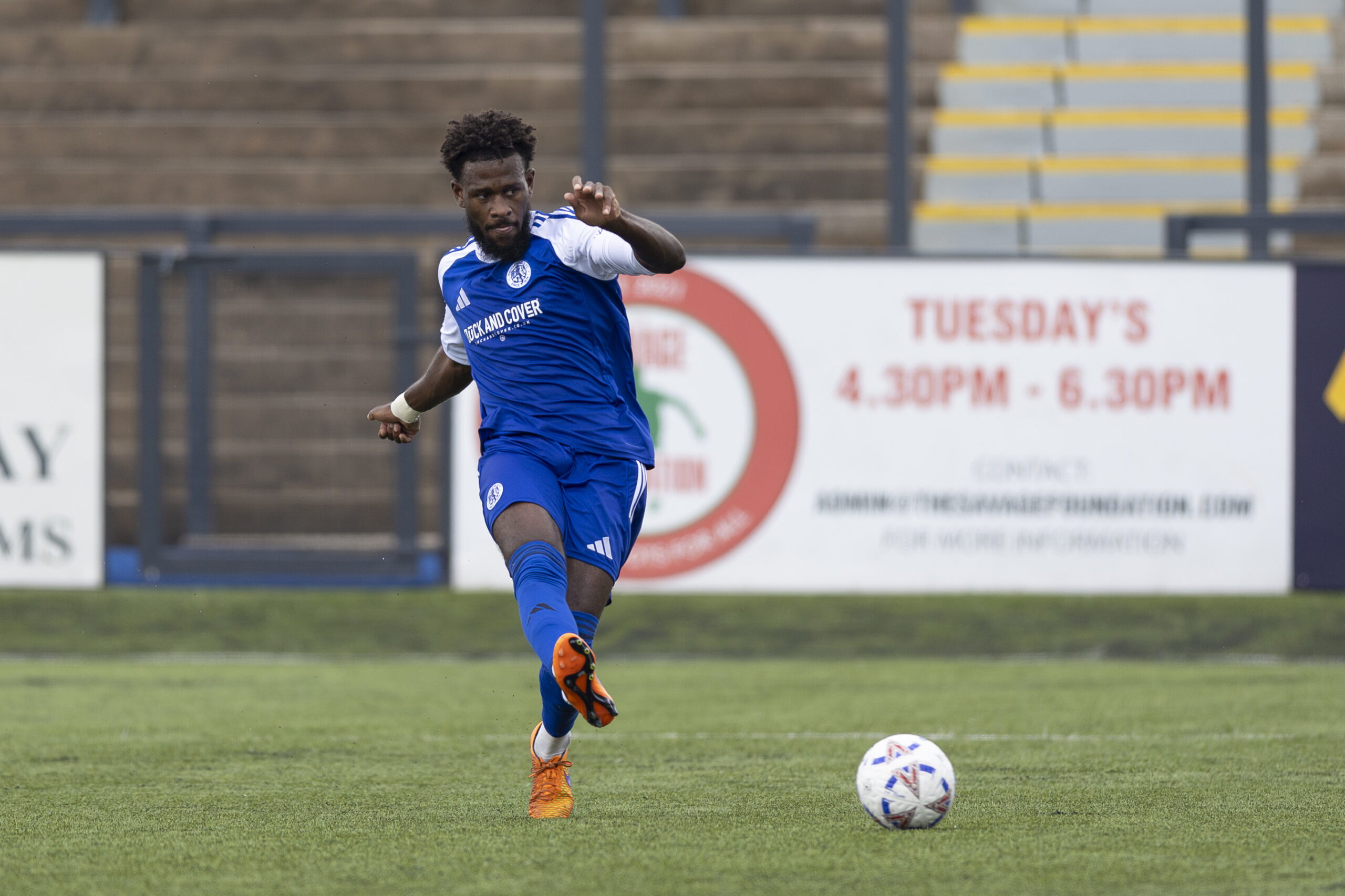 Reaction from Rollin Menayese to FC Halifax Town game