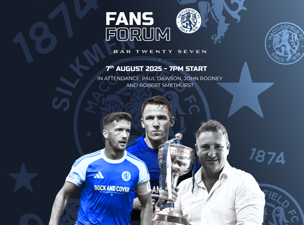 SILKMEN TO HOST FANS FORUM ON AUGUST 7TH