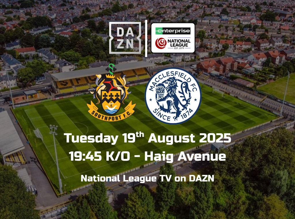 SILKMEN’S TRIP TO SOUTHPORT SELECTED FOR NLTV ON DAZN