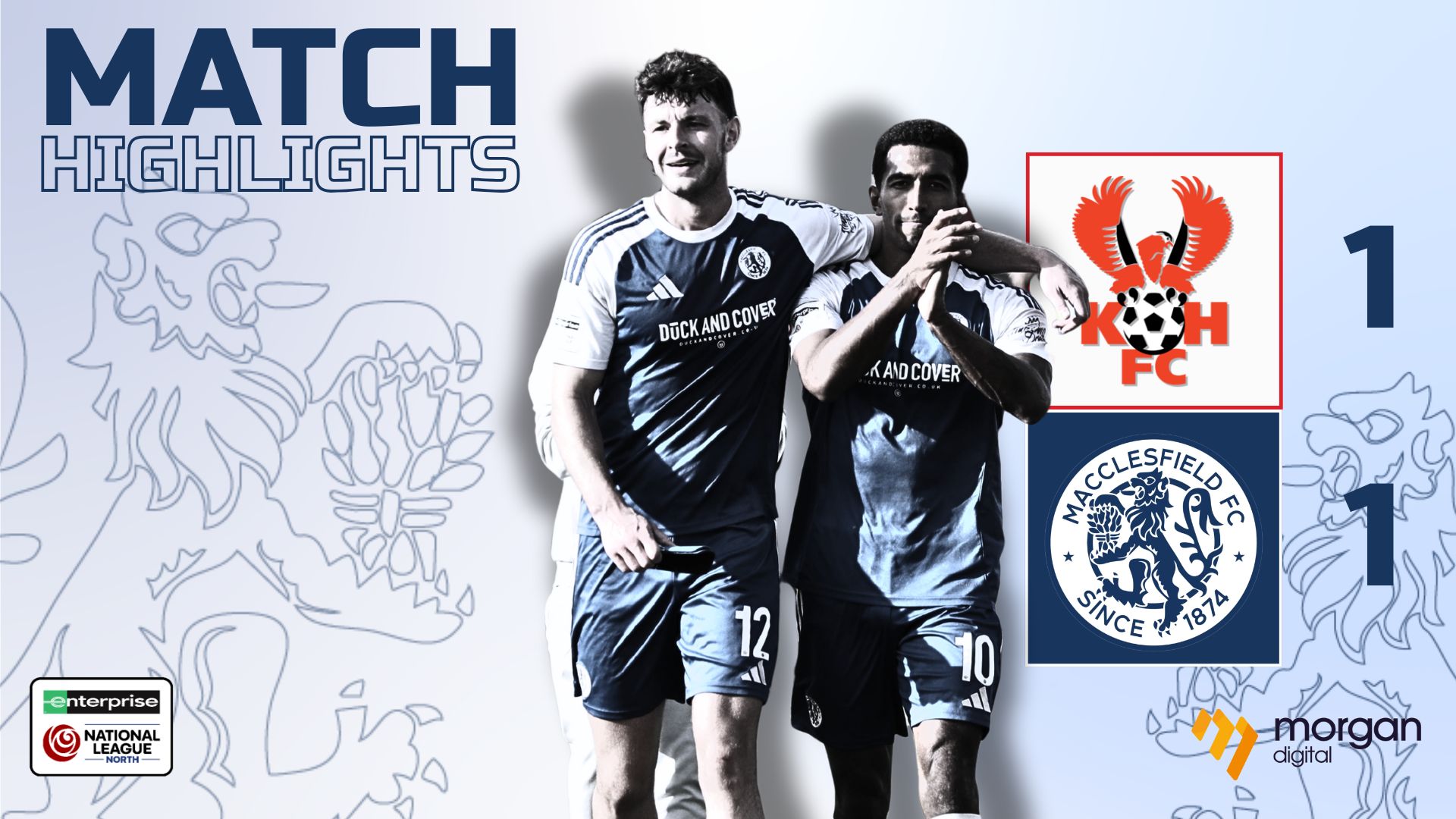 Highlights: Kidderminster Harriers 1-1 Macclesfield FC