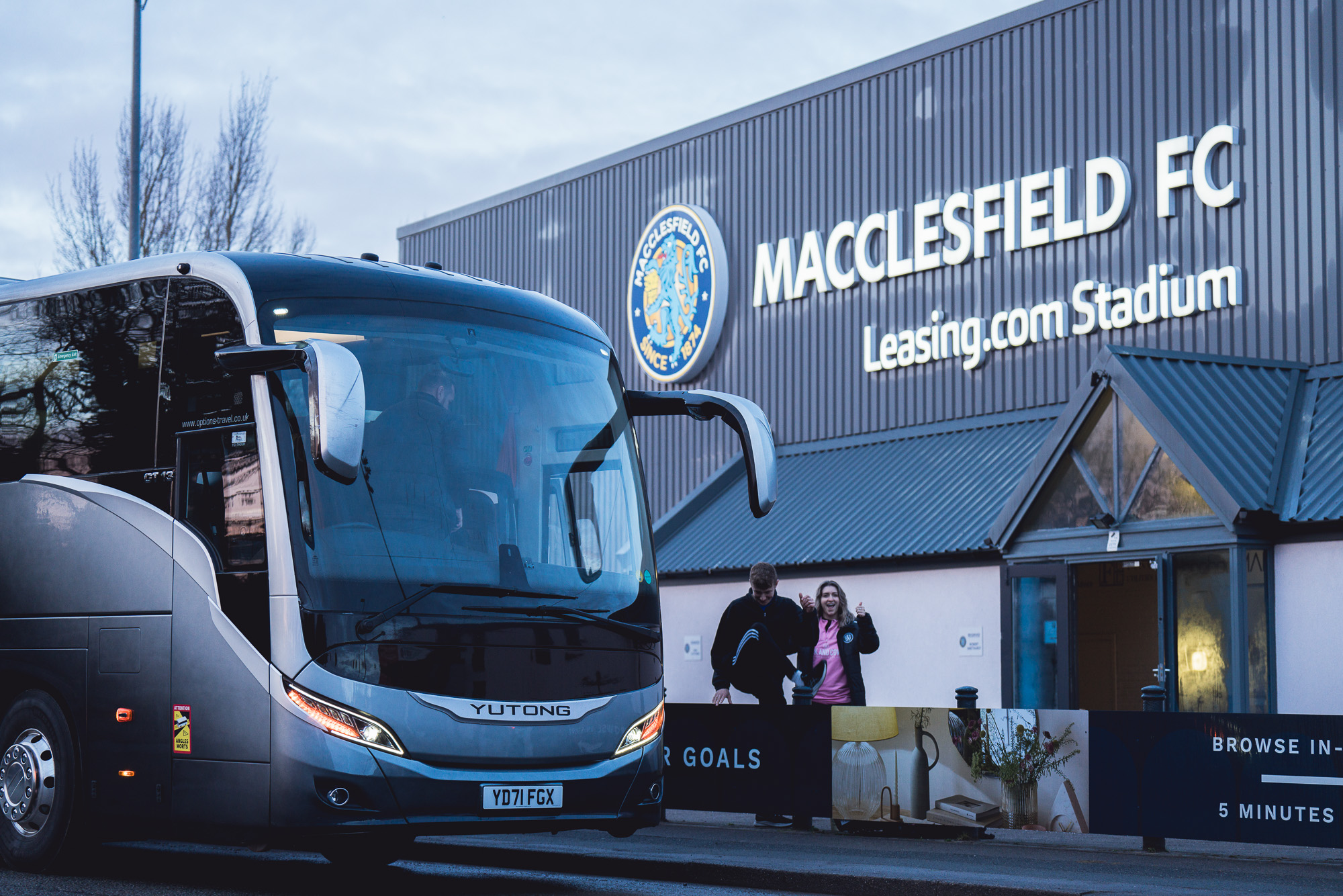 COACH TRAVEL: KIDDERMINSTER HARRIERS