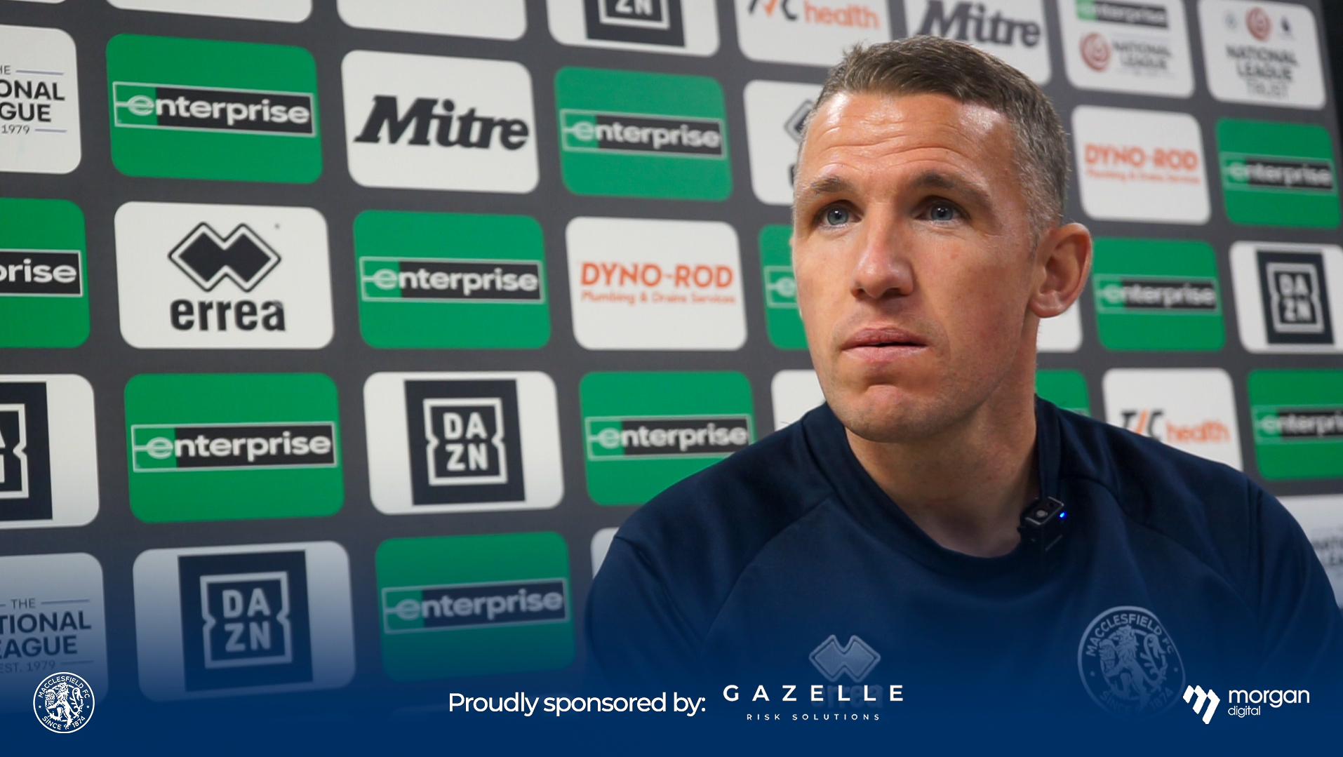 John Rooney after our Emirates FA Cup progression over Atherton LR