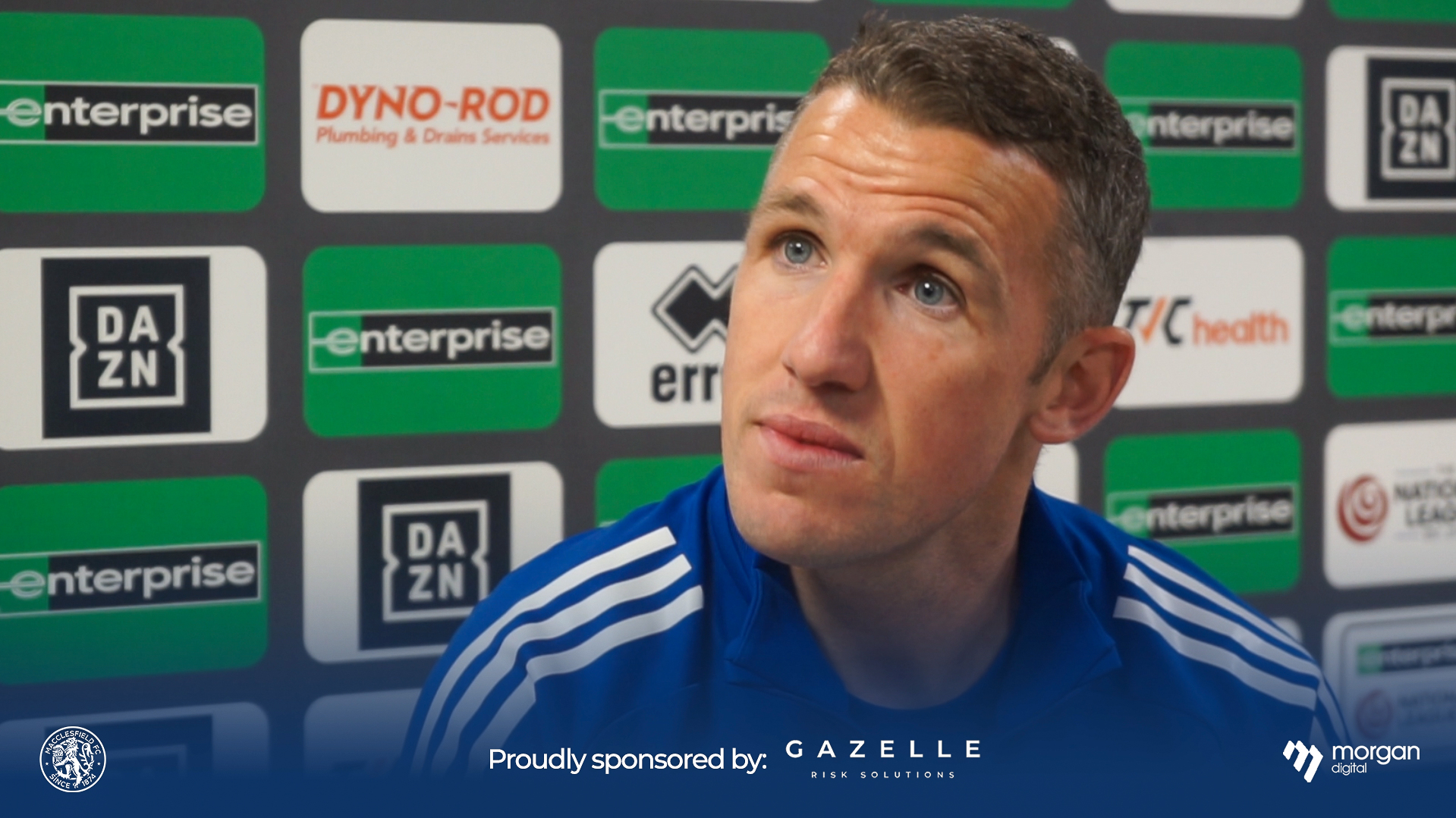John Rooney after Nantwich Town victory
