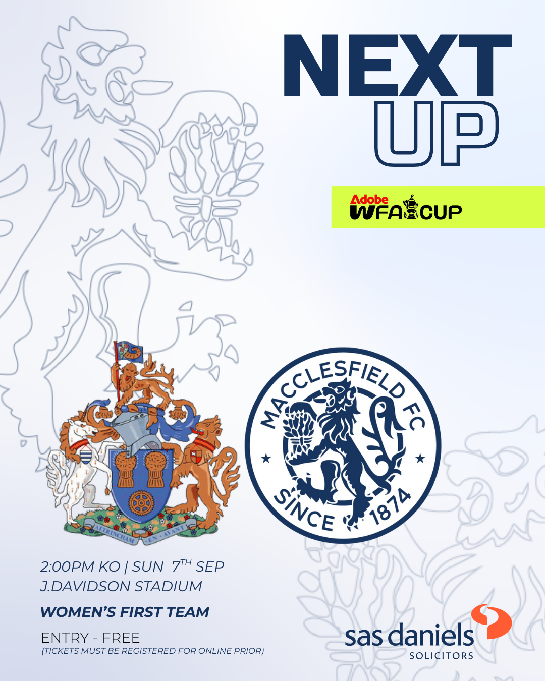 MATCH PREVIEW: ALTRINCHAM WOMEN VS MACCLESFIELD WOMEN