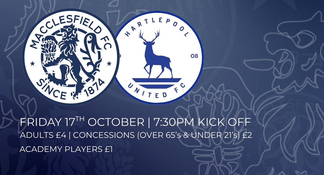 FA YOUTH CUP THIRD ROUND QUALIFYING: HARTLEPOOL UNITED (H)