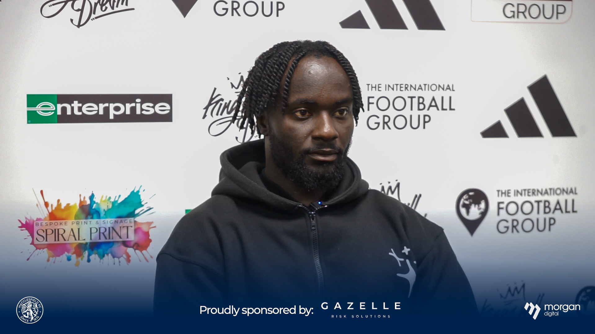 Justin Johnson looks ahead to tomorrow’s clash with Marine