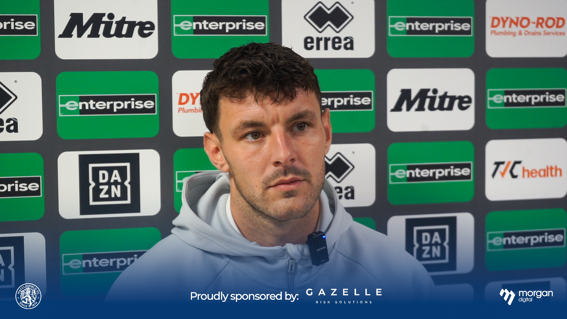 Sam Heathcote after Marine defeat