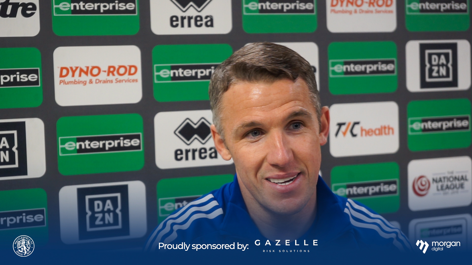 John Rooney’s reaction to Curzon Ashton victory