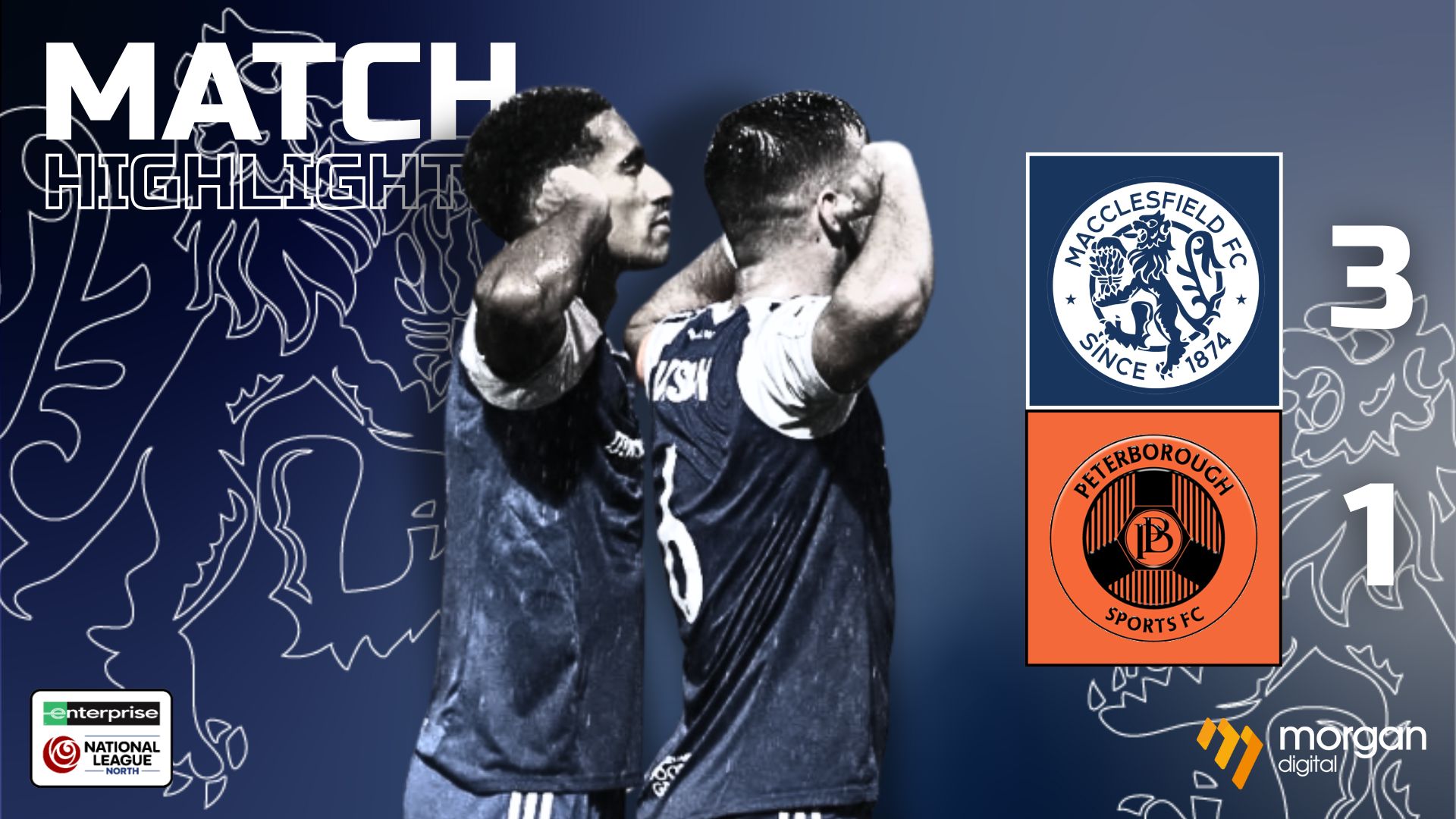 Highlights: Macclesfield FC 3-1 Peterborough Sports