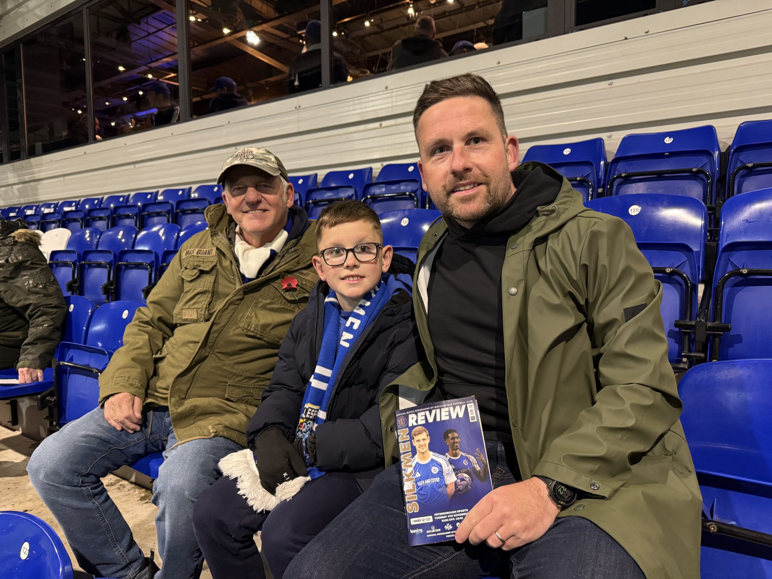 SILKMEN FAN CAM: PETERBOROUGH SPORTS (H)