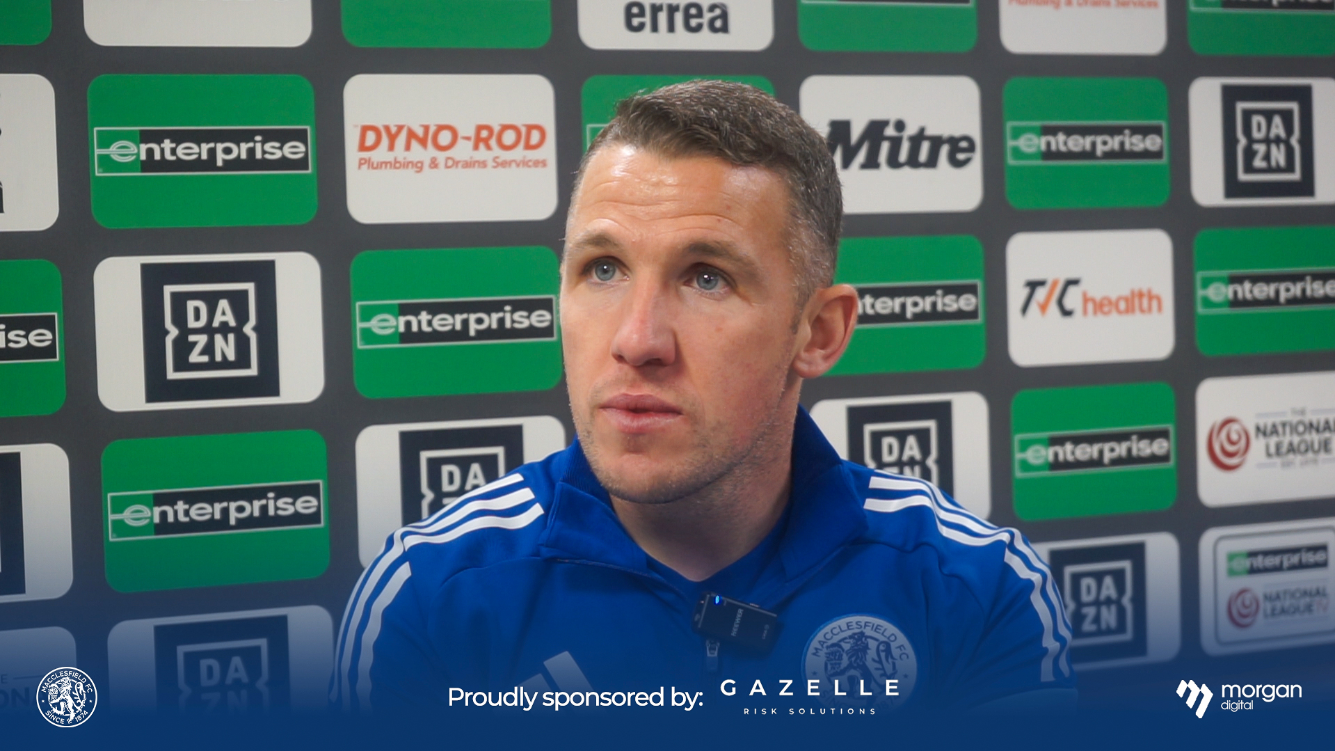 John Rooney after AFC Telford United draw