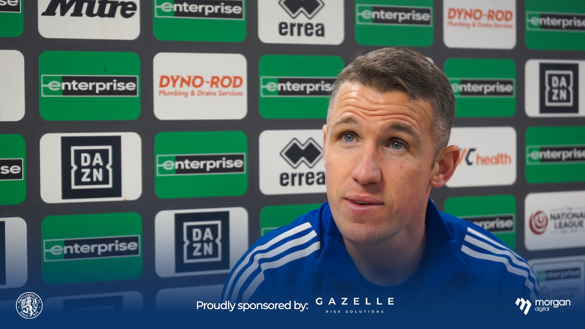 John Rooney after Prescot Cables victory