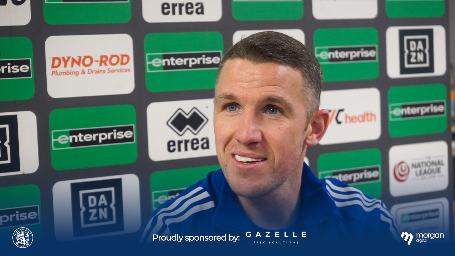 John Rooney after Oxford City victory