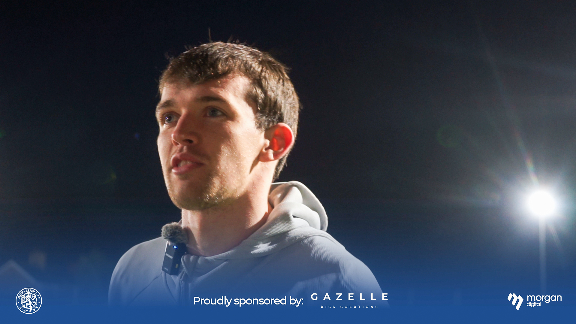 Luke Duffy after victory over Worksop Town