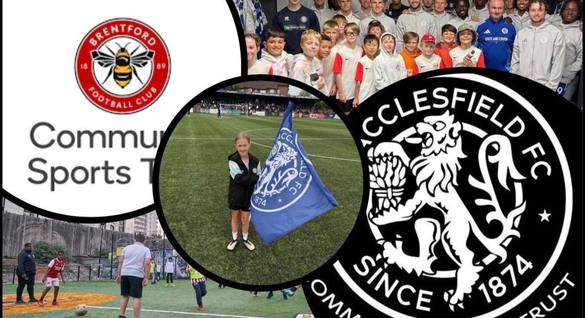 MACCLESFIELD AND BRENTFORD COMMUNITY TRUSTS PARTNER TO PROVIDE FREE FOOTBALL