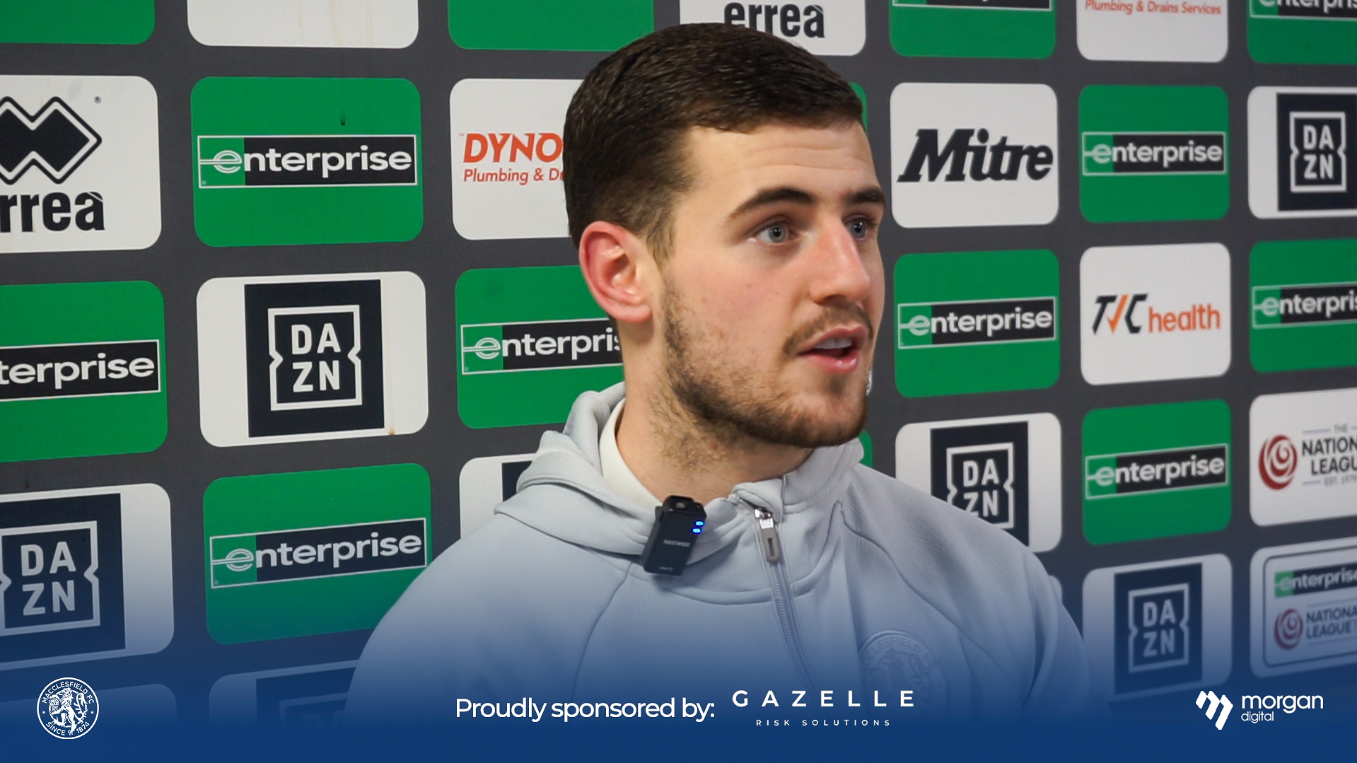 James Edmondson after Kidderminster Harriers victory