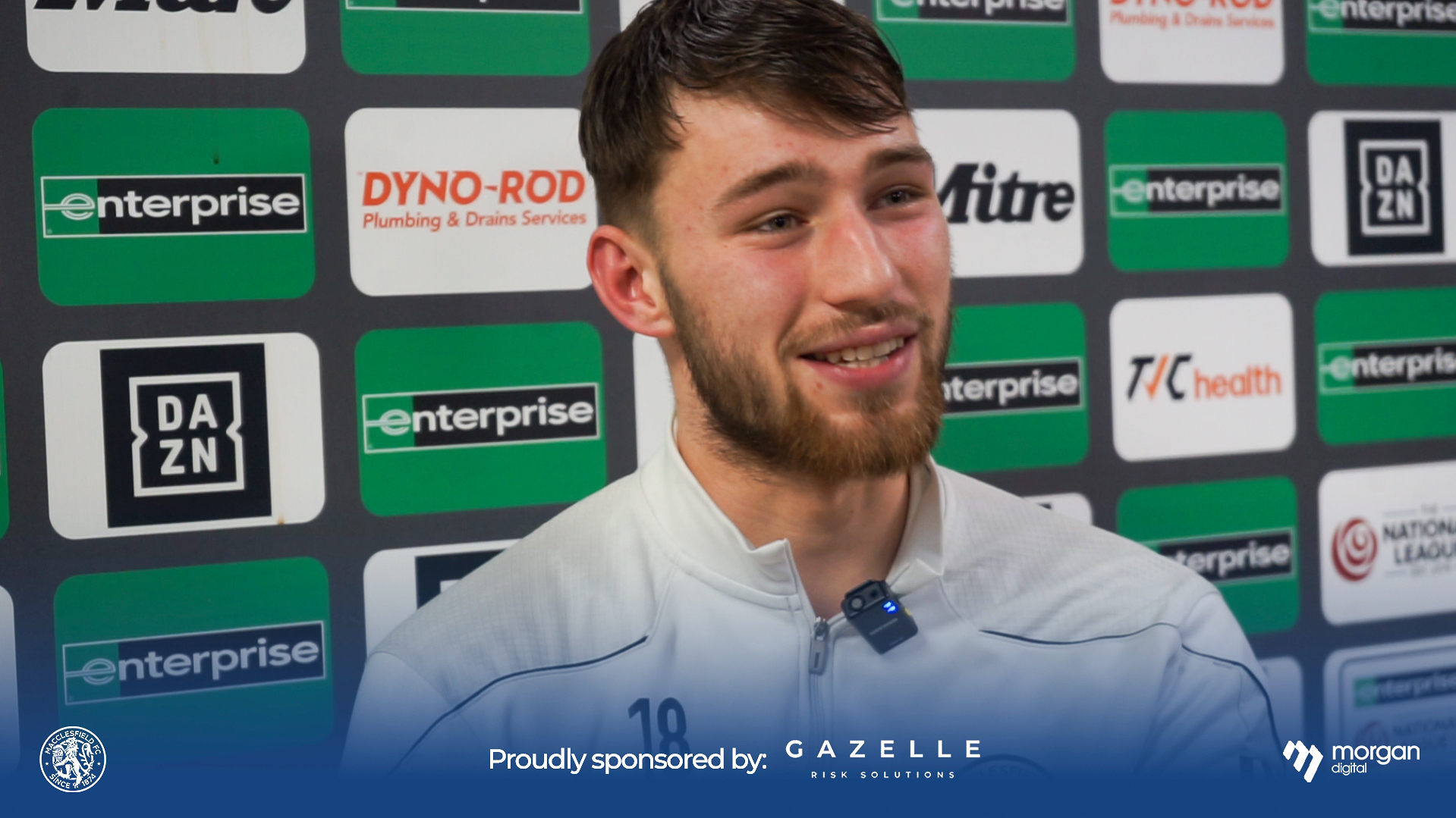 James Gale after Leamington victory