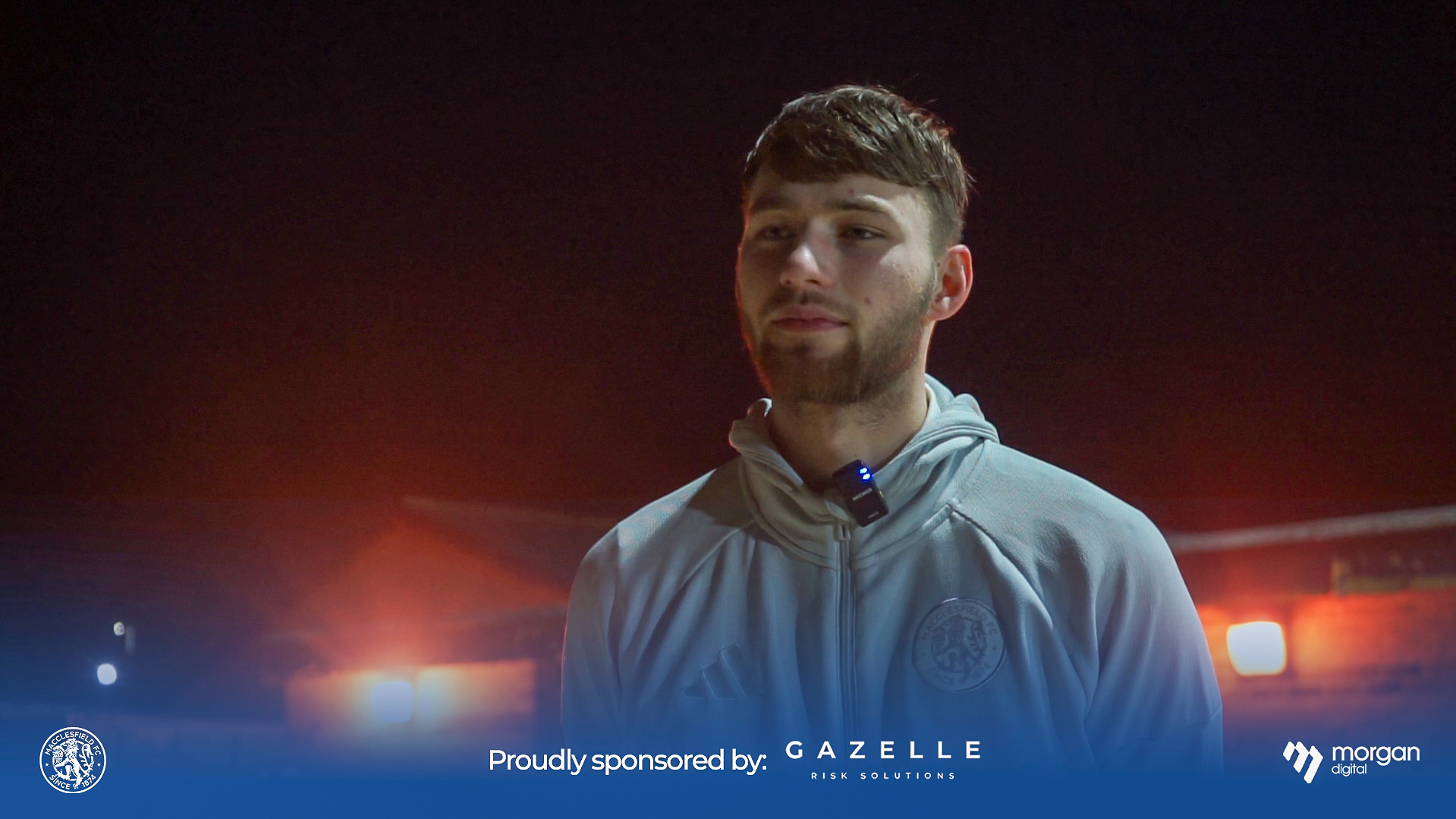 James Gale after Darlington victory