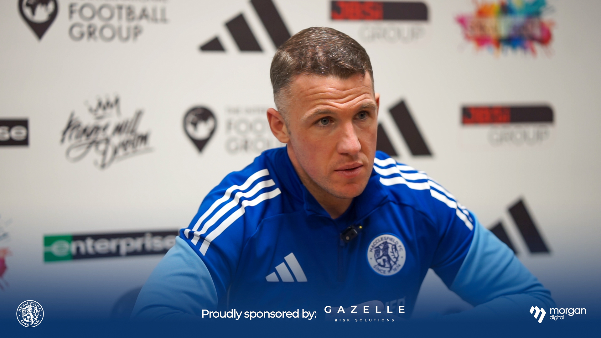 John Rooney ahead of Chorley test
