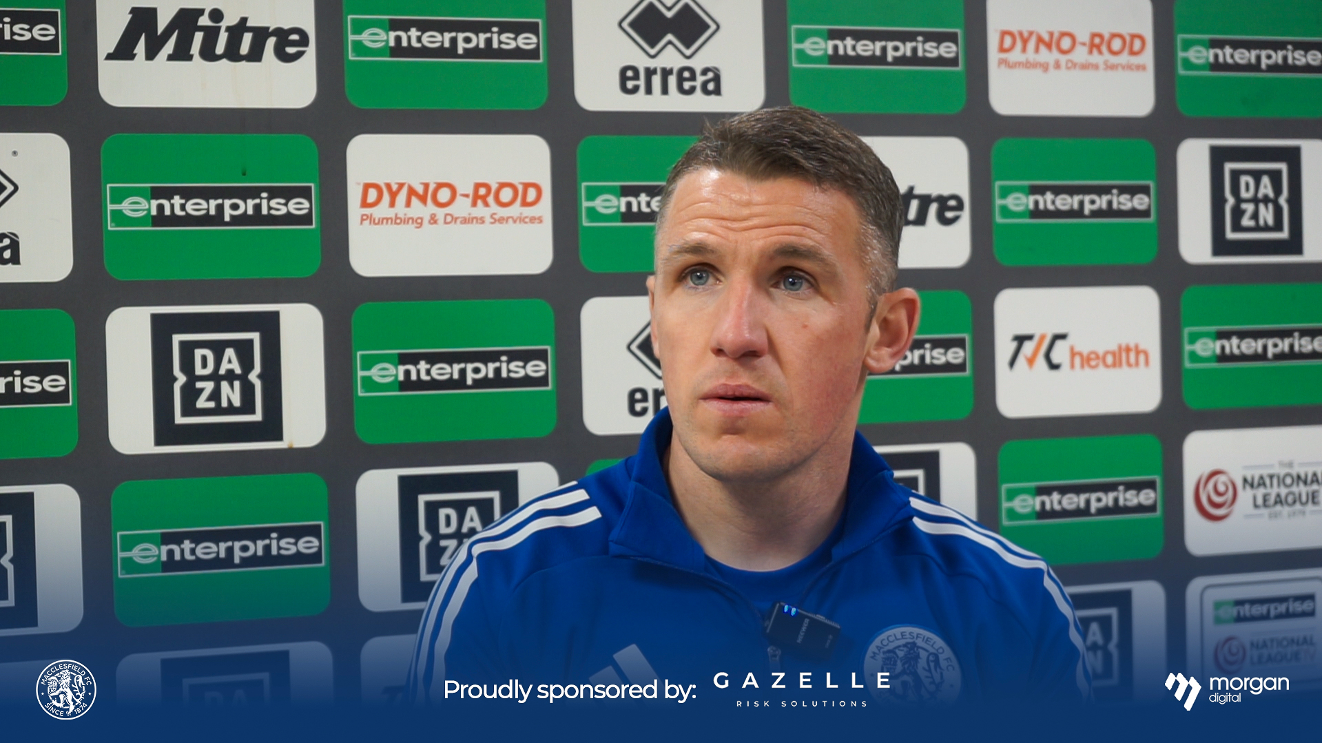 John Rooney after Chorley defeat