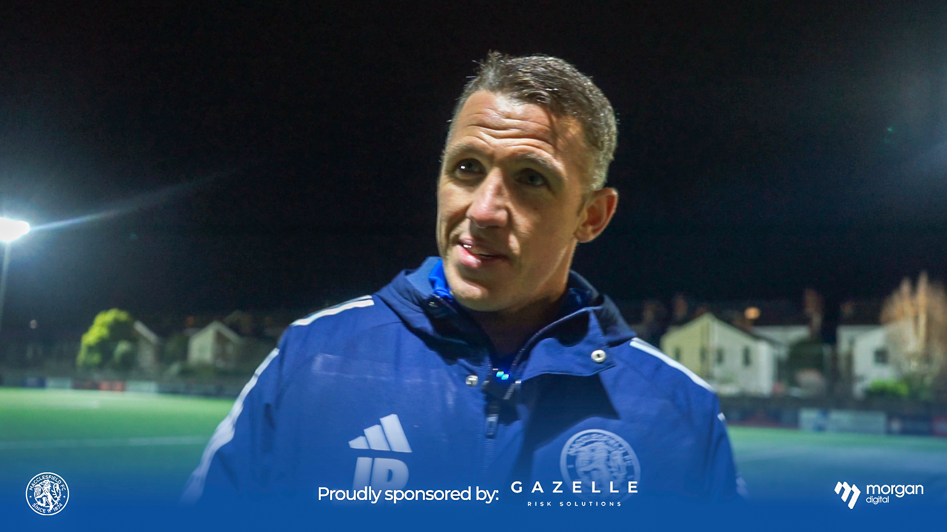 John Rooney after Marine victory