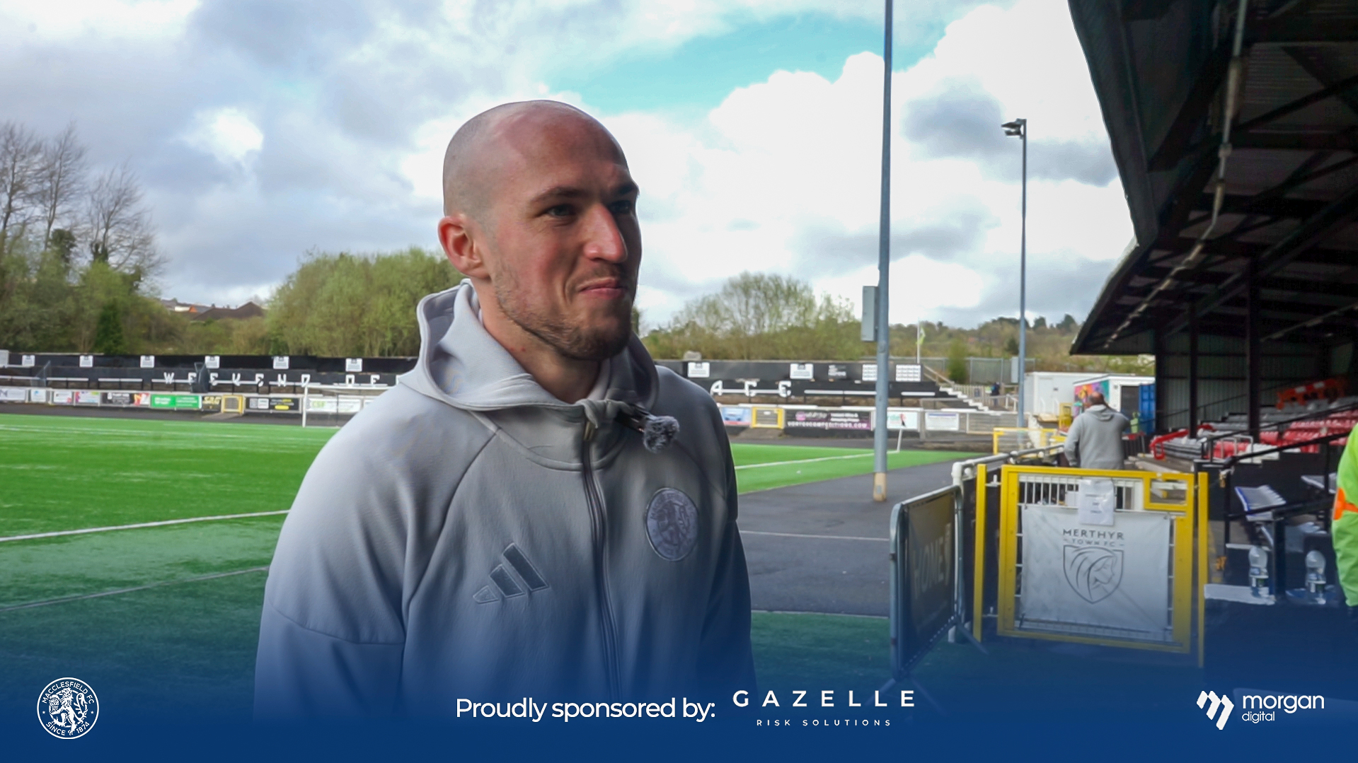 Josh Kay after Merthyr Town victory