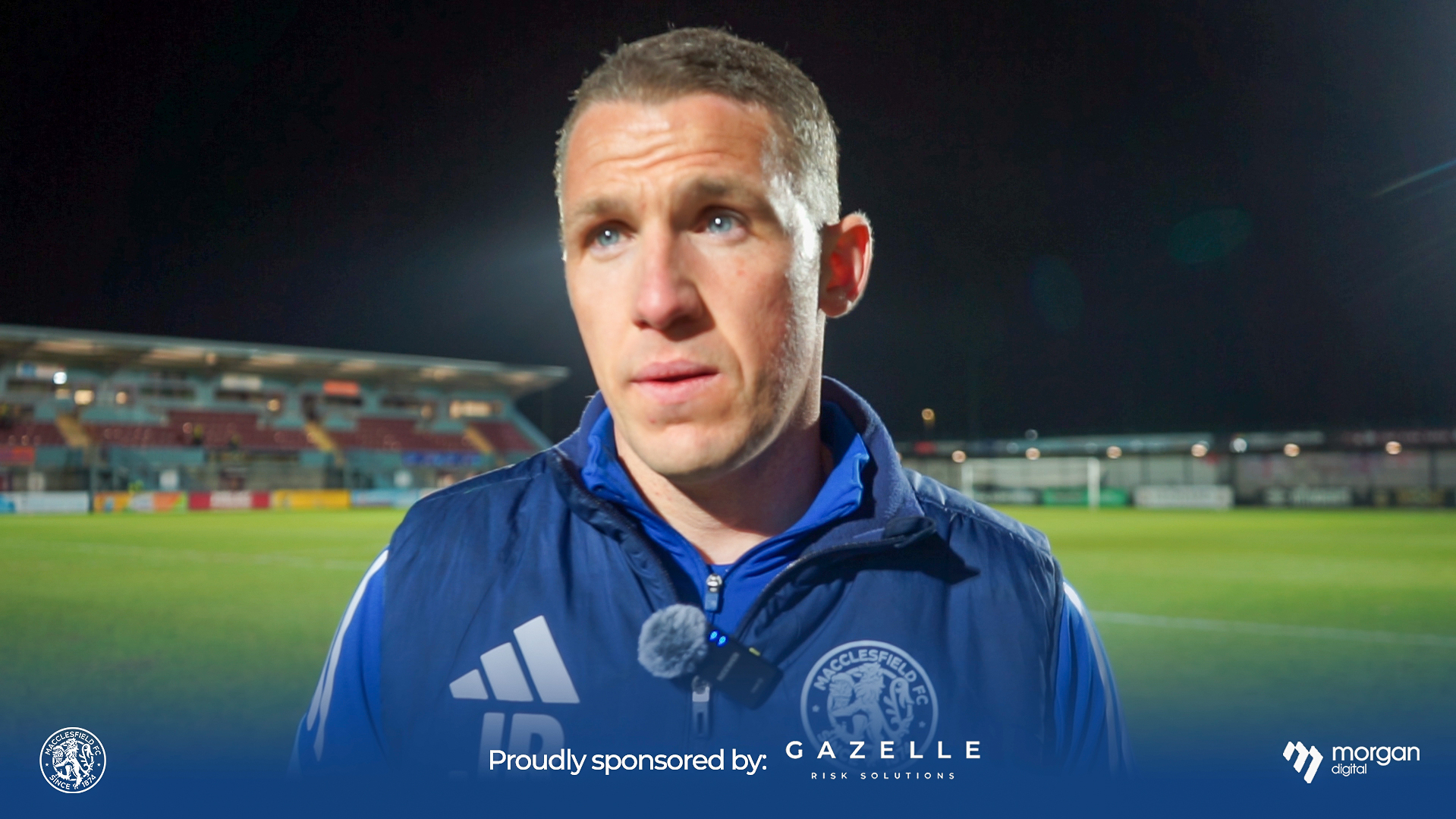 John Rooney after South Shields defeat