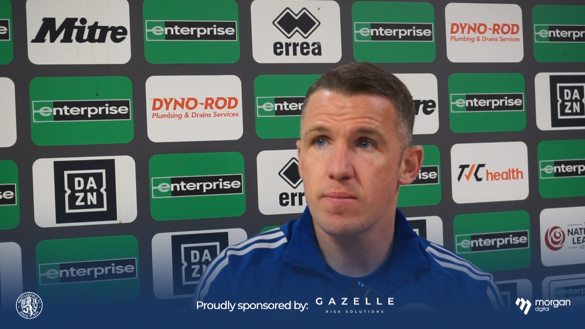 John Rooney after Spennymoor defeat