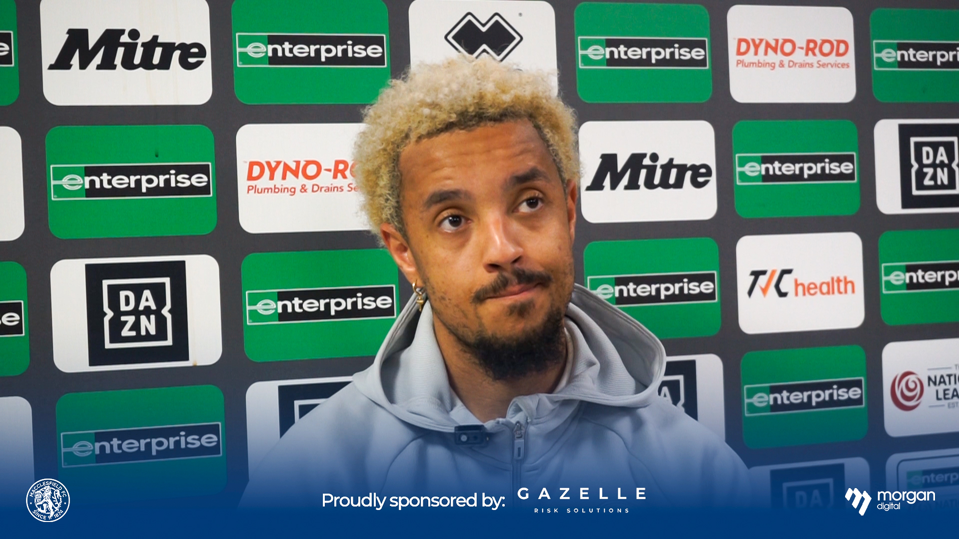 Cameron Borthwick-Jackson after Spennymoor defeat