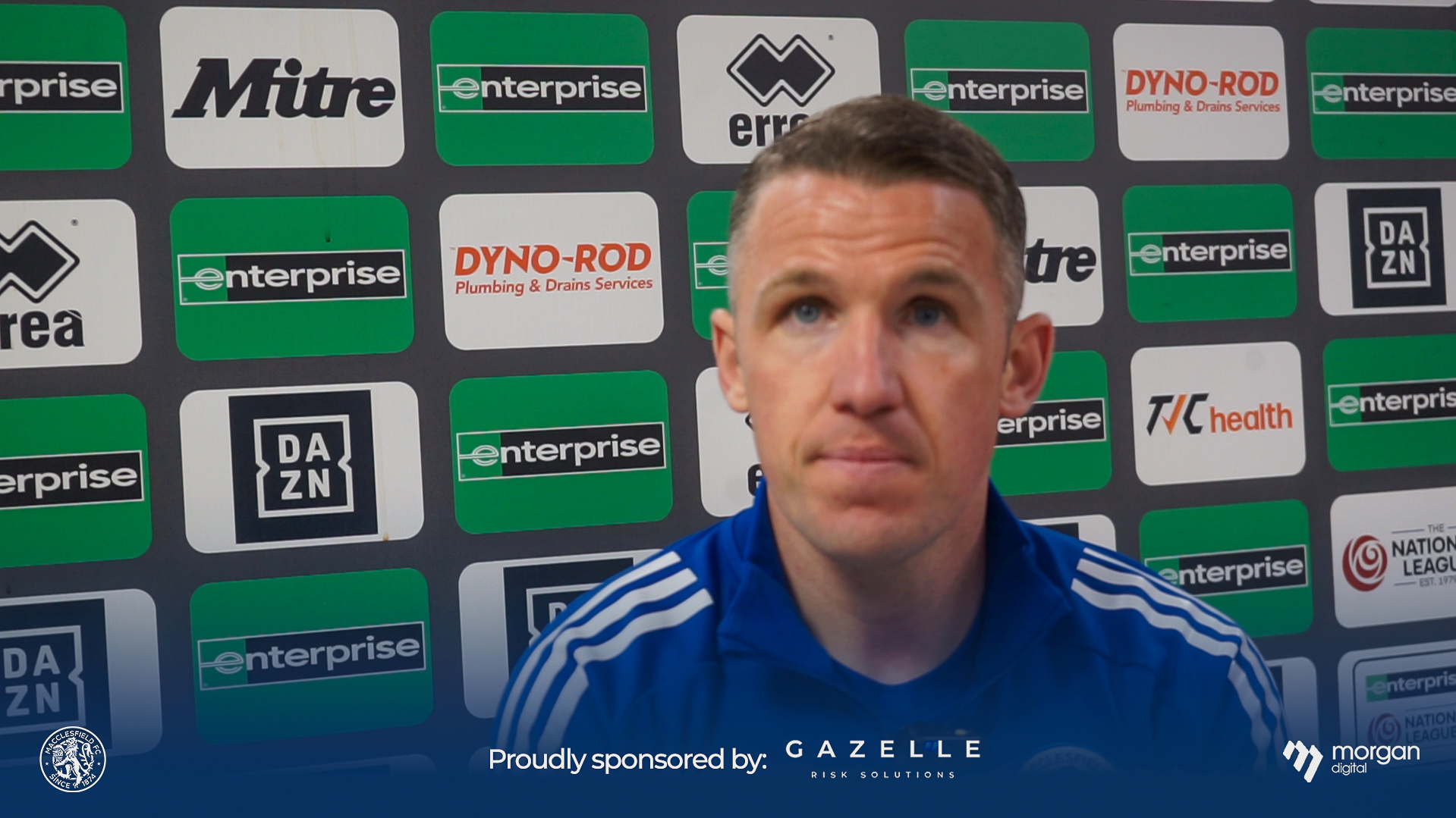 John Rooney after Southport victory