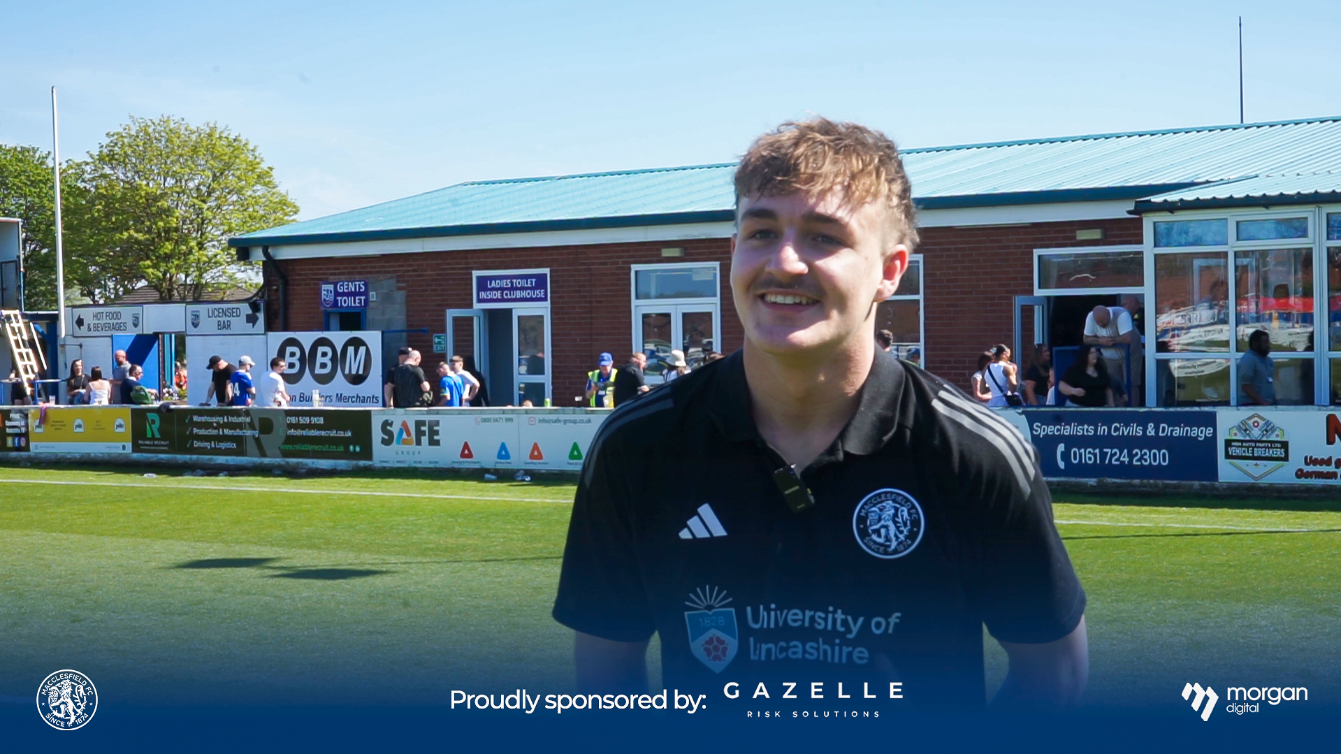 Jamie Walker after Radcliffe defeat