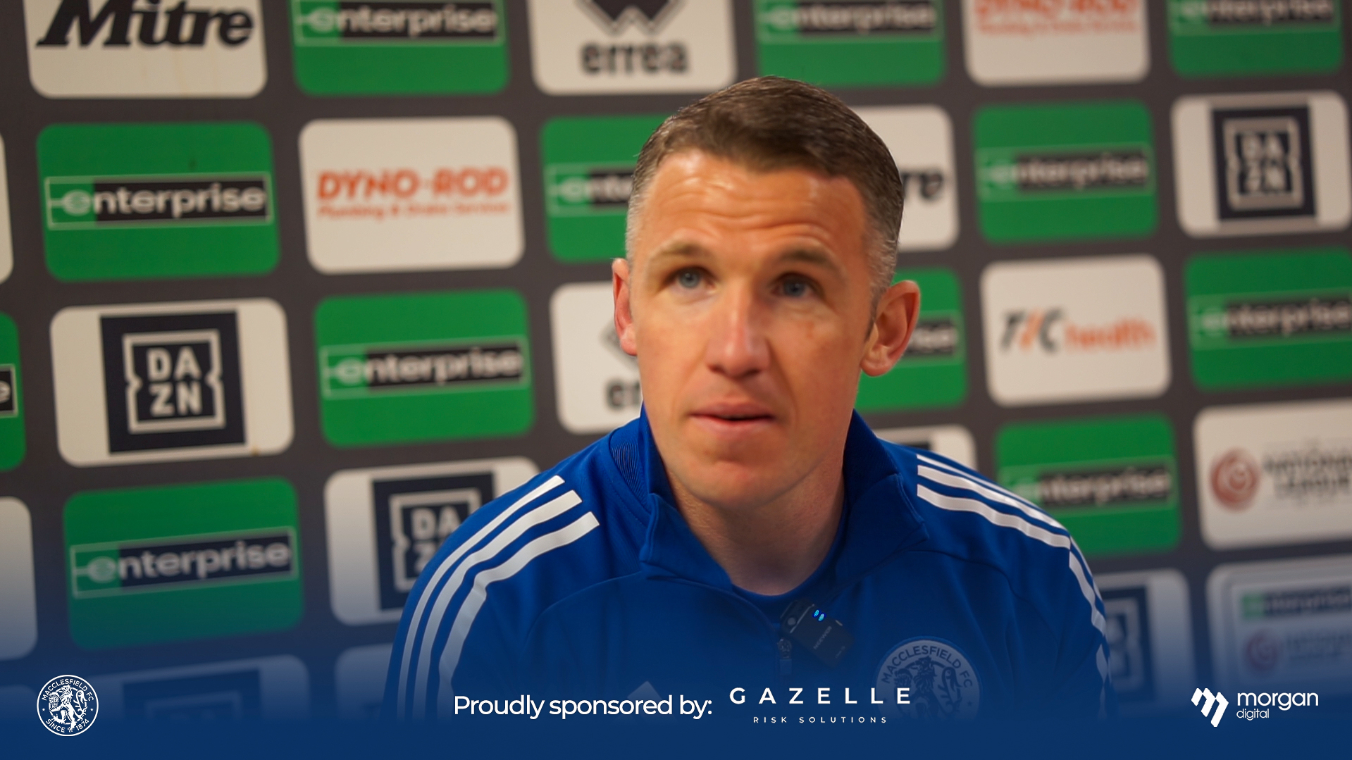 John Rooney after thrilling ending against Chester in the eliminators