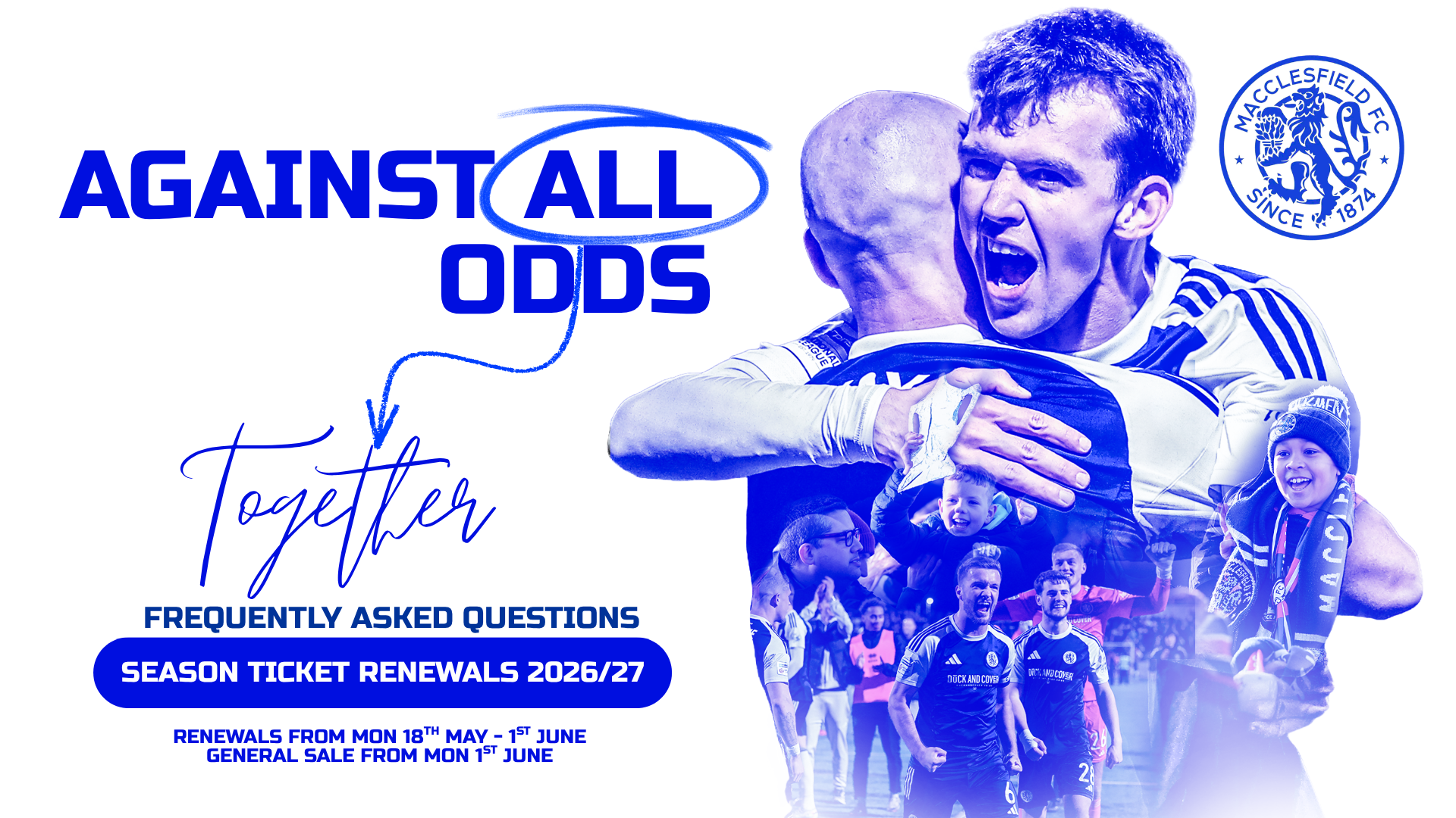 2026/27 SEASON TICKETS – FAQS