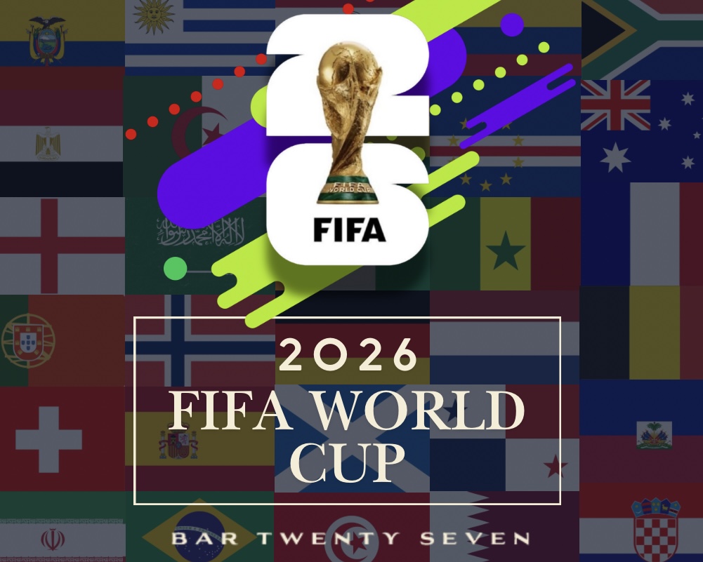 2026 FIFA WORLD CUP LIVE IN BAR TWENTY SEVEN