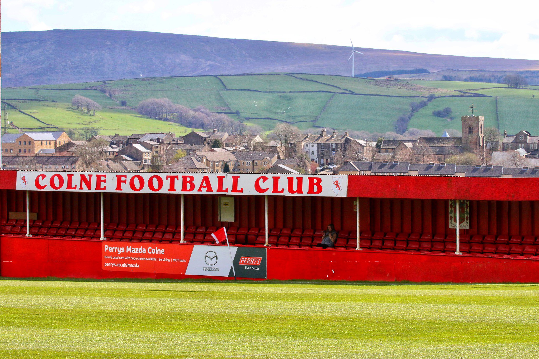 AWAY DAY BLUES: COLNE