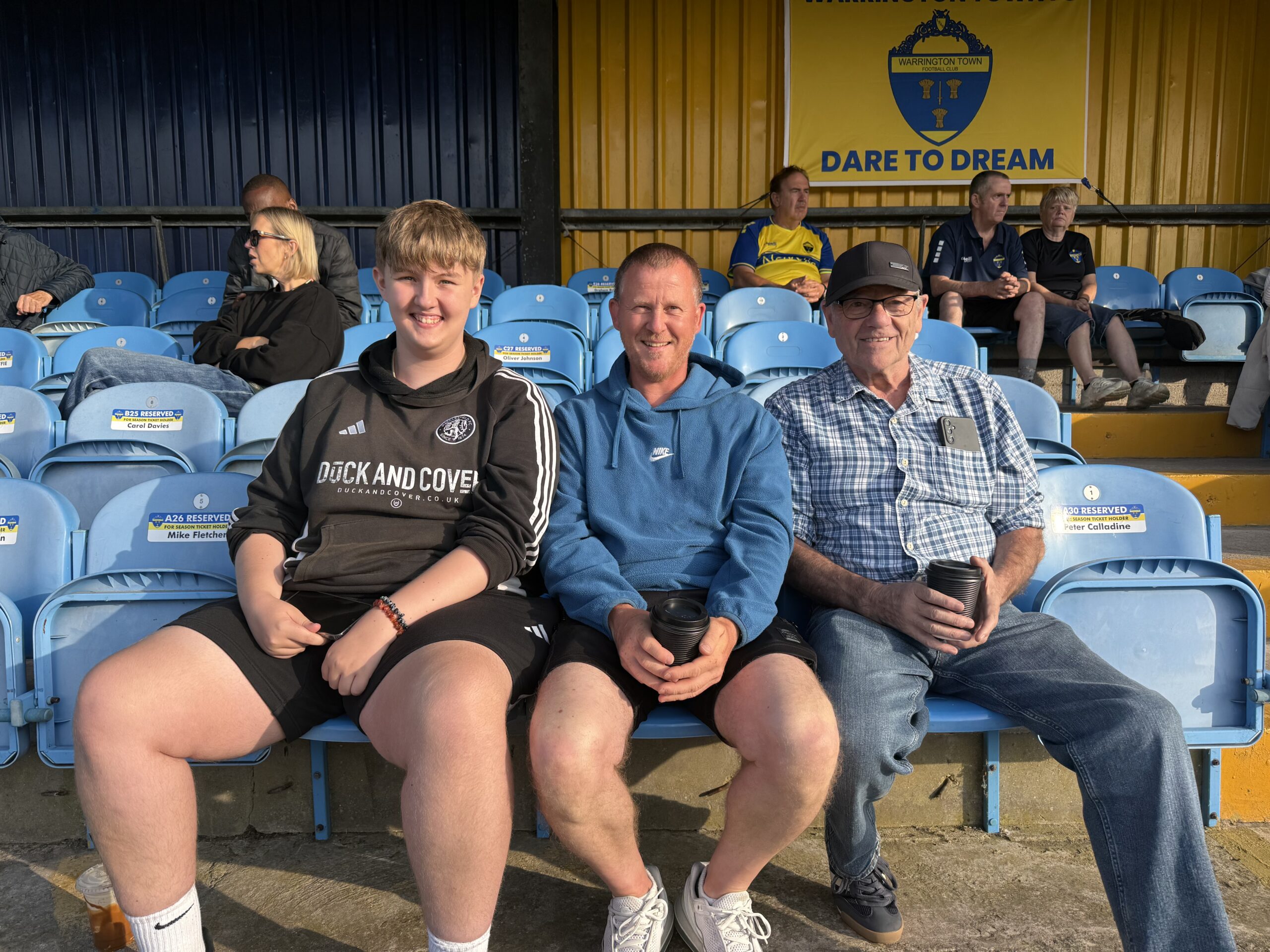 SILKMEN FAN CAM: WARRINGTON TOWN (A)