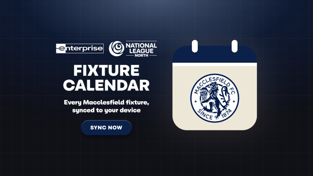 SYNC YOUR CALENDAR WITH OUR 2026/27 FIXTURES