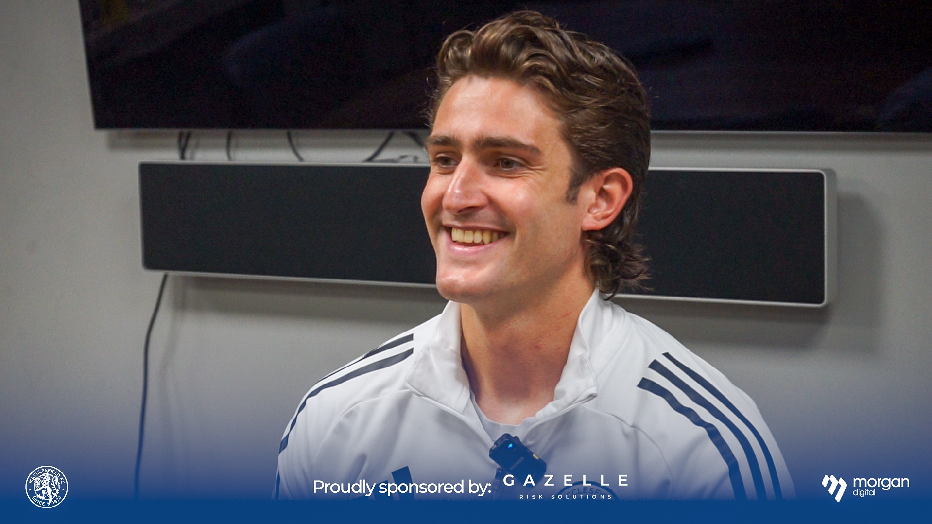 George Wilson after pre-season victory over Hyde United