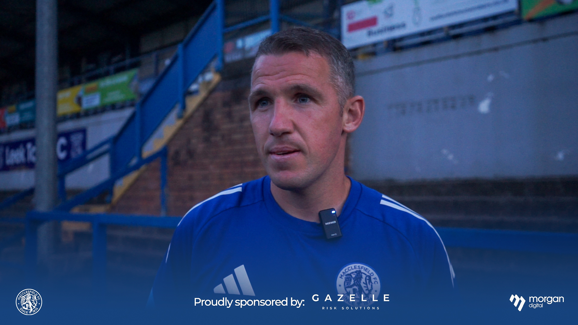 John Rooney post Leek Town