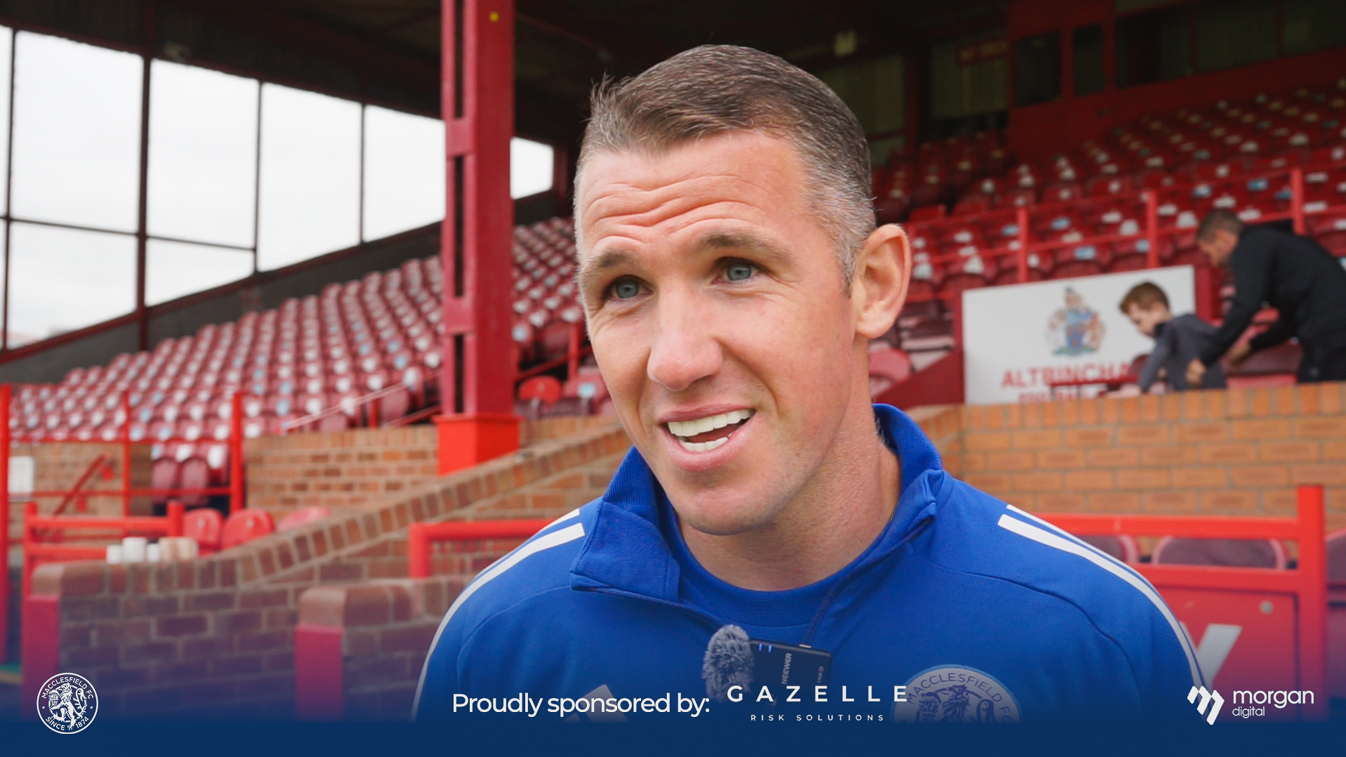 John Rooney after Altrincham victory