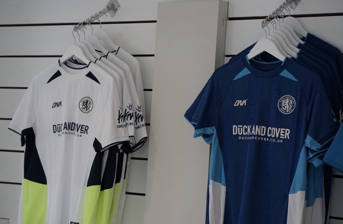 FULL RANGE OF REPLICA KITS AVAILABLE IN THE CLUB SHOP