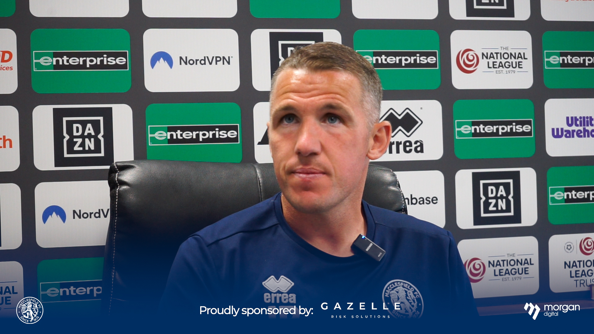 John Rooney after Radcliffe victory