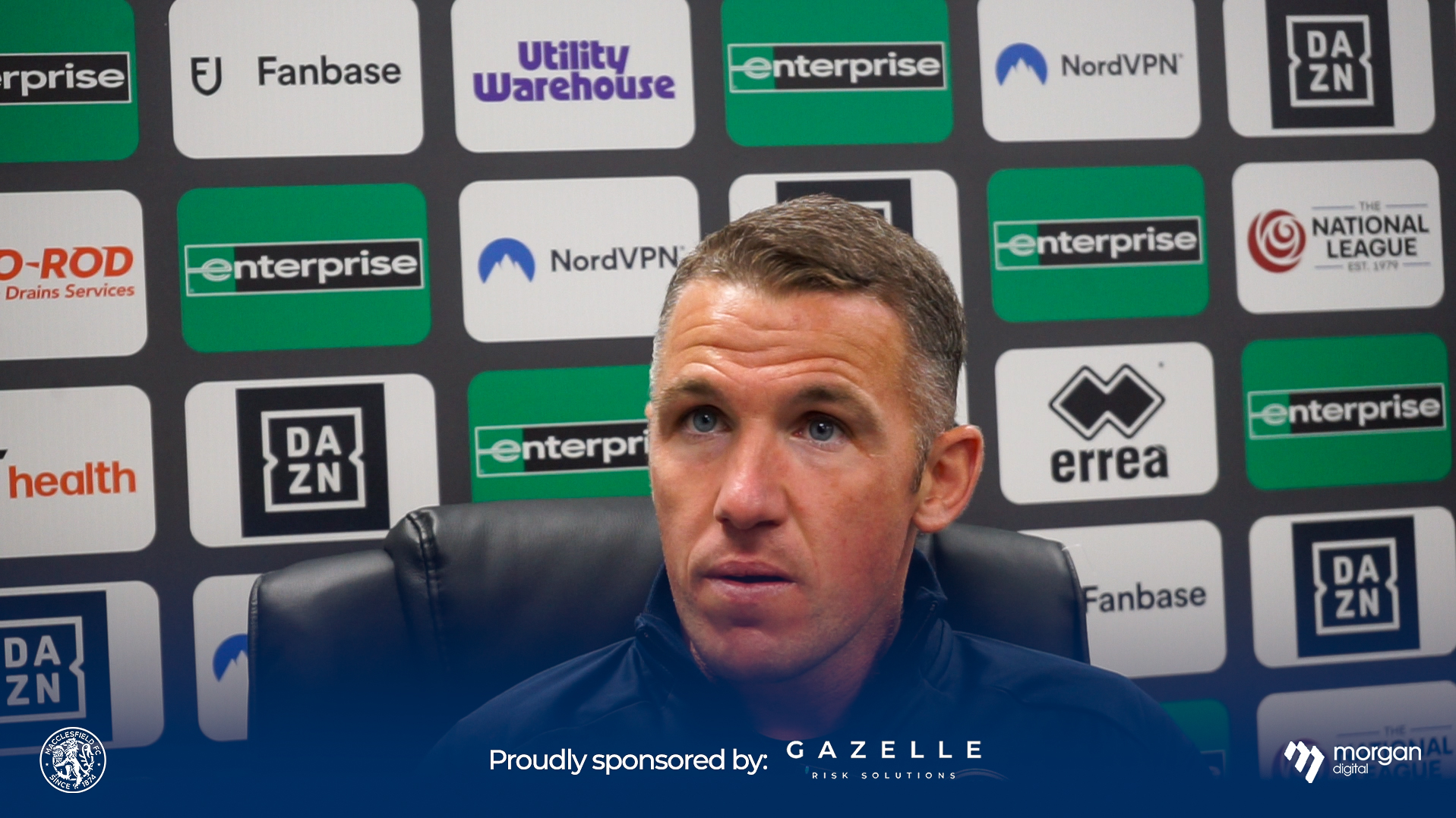 John Rooney after Hebburn Town victory