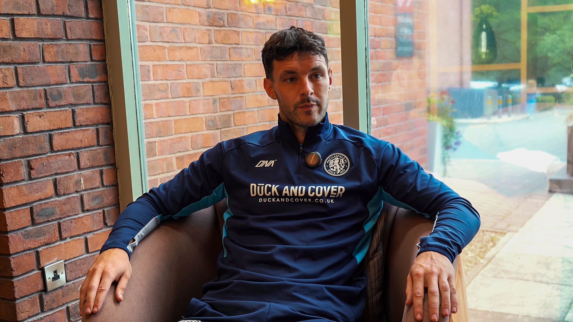 Sam Heathcote after recovery at the Tytherington Club